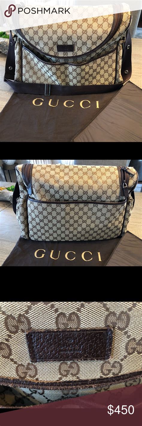 gucci dipaer bag|authentic gucci diaper bag sale.